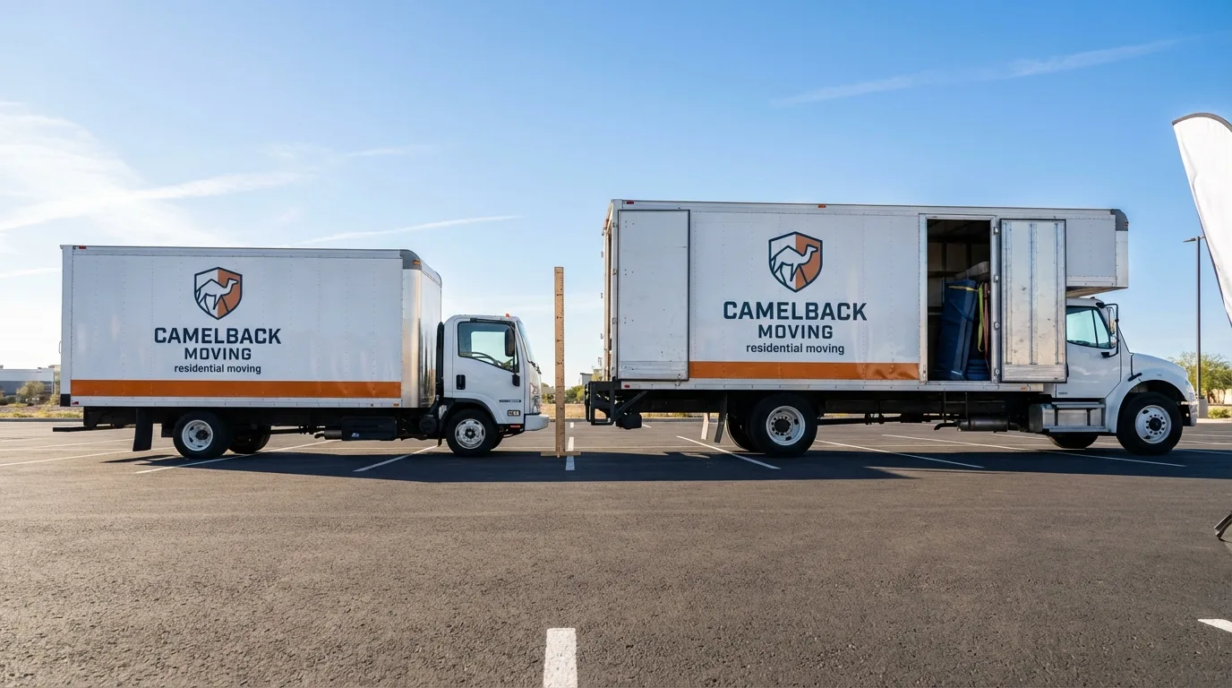 Moving truck size capacity guide in Rock Hill